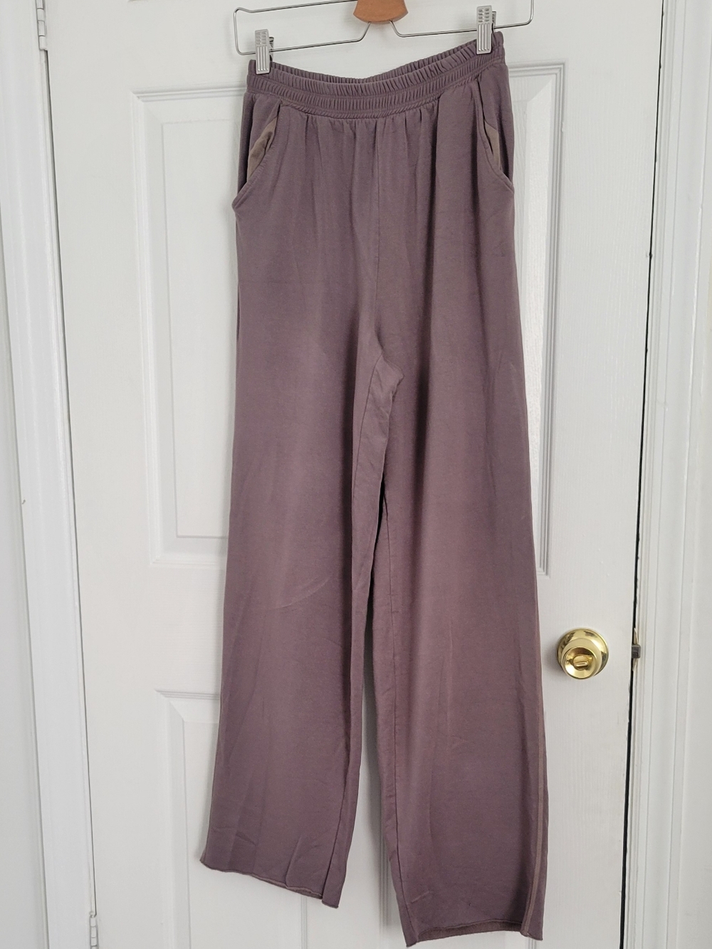 Stateside Mauve Wide-Leg Lounge Pants